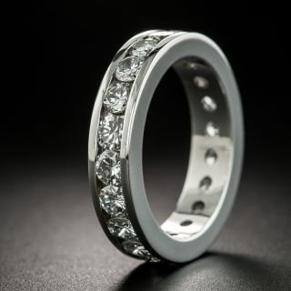 Estate 2.40 Carat Diamond Eternity Band - Size 5 3/4 - 2