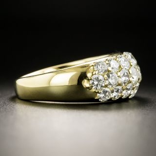 Estate 2.52 Carat Diamond Three-Row Ring