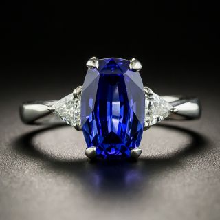 Estate 3.40 Carat Tanzanite and Diamond Ring - 2