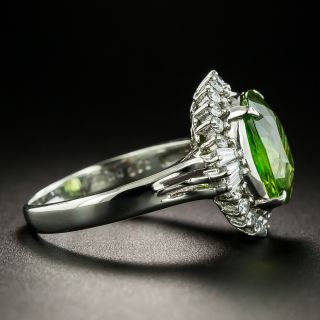 Estate 3.66 Carat Sphene and Diamond Ring