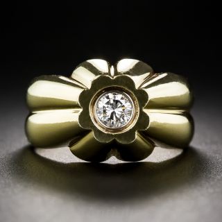 .35 Carat Gent's Diamond Ring in 18K - 1