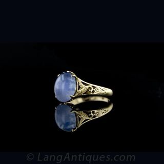 Estate 5.00 Carat Star Sapphire Ring