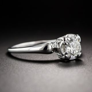 Estate .50 Carat Solitaire Diamond Engagement Ring