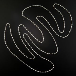 Estate 62 Inch Diamonds By The Yard Diamond Chain - 3