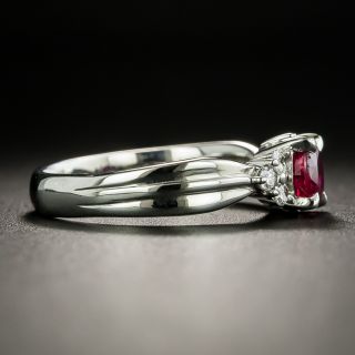 Estate .75 Carat Ruby and Diamond Ring