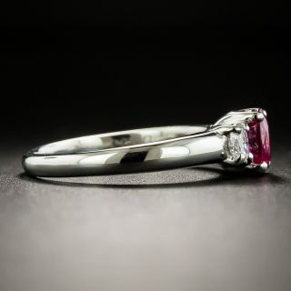 Estate .75 Carat Ruby and Diamond Ring