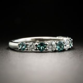Estate Alexandrite and Diamond Band