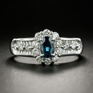Estate Alexandrite and Diamond Ring - 2