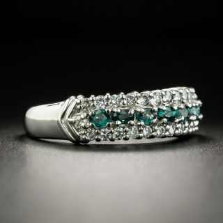 Estate Alexandrite and Diamond Ring