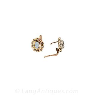 Estate Aquamarine Earrings
