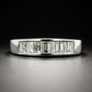 Estate Baguette Diamond Band - 1