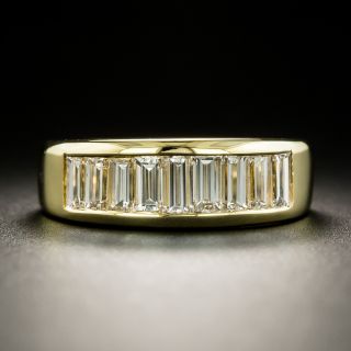Estate Baguette Diamond Band - 4