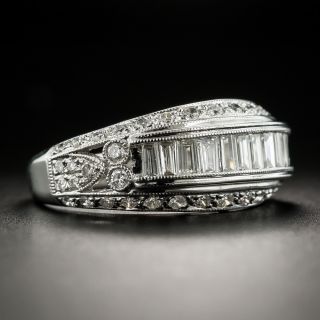 Estate Baguette Diamond Band Ring
