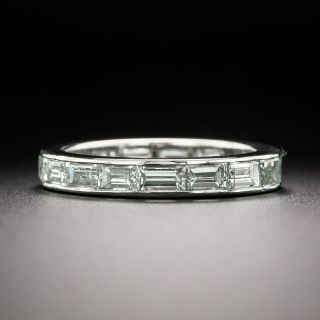 Estate Baguette Diamond Eternity Band, Size 5 1/2 - 3