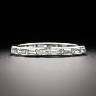 Estate Baguette Diamond Eternity Band, Size 5 - 2