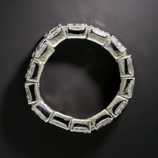 Estate Baguette Diamond Flexible Band, Size 6-