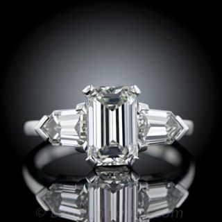 Estate Diamond Engagement Ring CD Peacock
