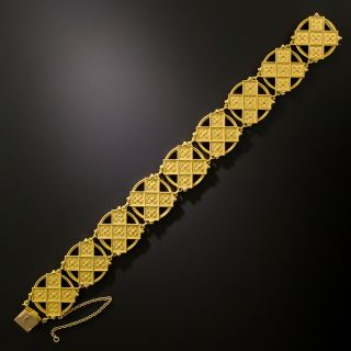 Estate Castellani-Style 18K Bracelet - 2