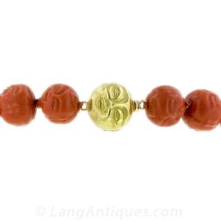 Estate Coral Necklace