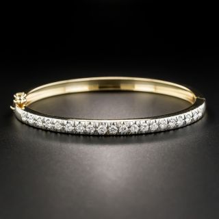 Estate Diamond Bangle Bracelet