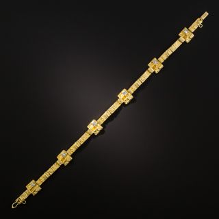 Estate Diamond Bracelet by Lapponia, Bjorn Weckstrom - 5