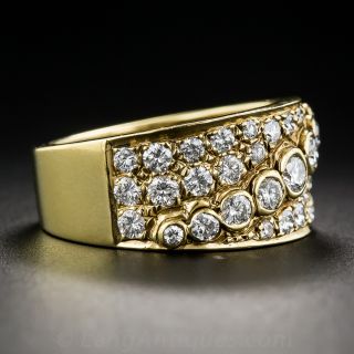 Estate Diamond 'Bubble' Ring
