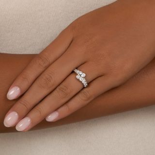 Estate Diamond Bypass Ring