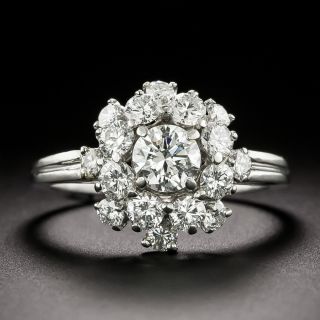 Estate Diamond Cluster Ring - 3