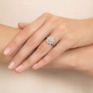 Estate Diamond Cluster Ring