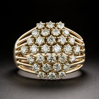 Estate Diamond Cluster Ring - 2