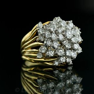 Estate Diamond Cluster Ring