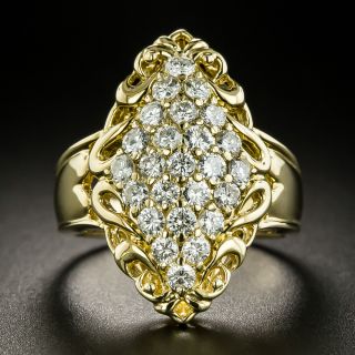 Estate Diamond Dinner Ring - 2