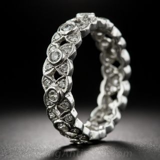 Estate Diamond Eternity Wedding Band