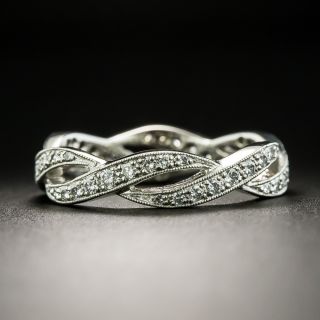 Estate Diamond Eternity Wedding Band - 2