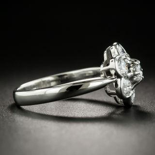 Estate Diamond Flower Cluster Ring 