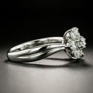 Estate Diamond Flower Ring