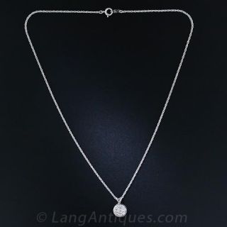 Estate Diamond Pendant
