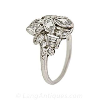 Estate Diamond Right Hand Ring