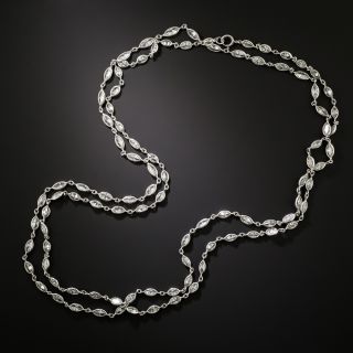 Estate Diamond Station Chain, 16.50 Carats - 2