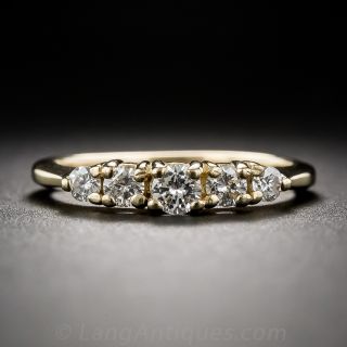 Estate Diamond Wedding Band