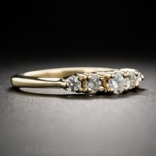 Estate Diamond Wedding Band