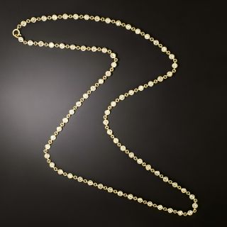 Estate Diamonds-By-The-Yard Necklace - 18 Inches - 2