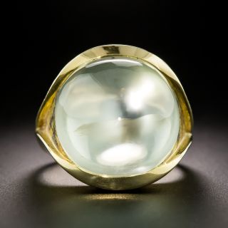 Estate Domed Moonstone Ring - 3