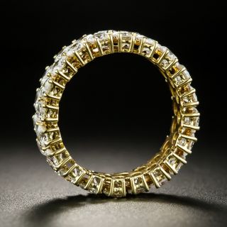 Estate Double Diamond Eternity Band, Size 5