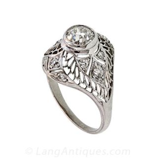 Estate Edwardian Diamond Ring