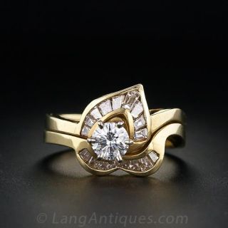 Estate Engagement Ring Set