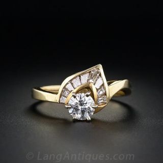 Estate Engagement Ring Set