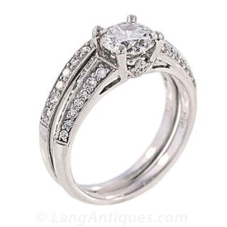 Estate Engagement Ring Set