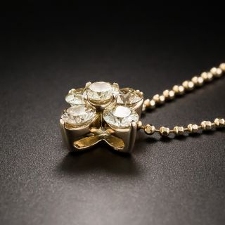 Estate Five Diamond Drop - 2.00 Carats Total