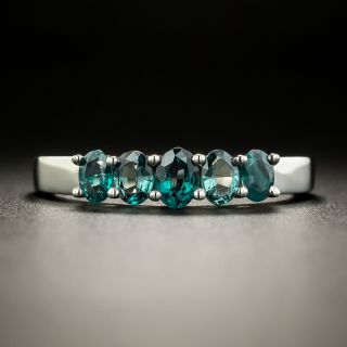 Estate Five-Stone Alexandrite Band - 3